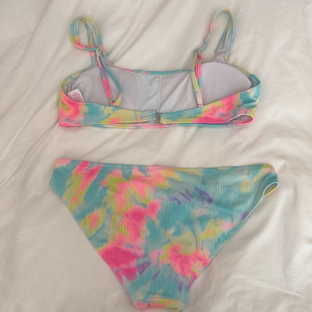 Xhilaration Juniors Tie-Dye Bikini Set
